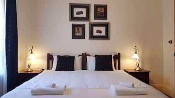 3 bedrooms, iron/ironing board, travel cot, WiFi