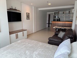 1 bedroom, iron/ironing board, free WiFi, bed sheets - Loft with sea view. (apartamento 501 prainha Arraial do CABO)