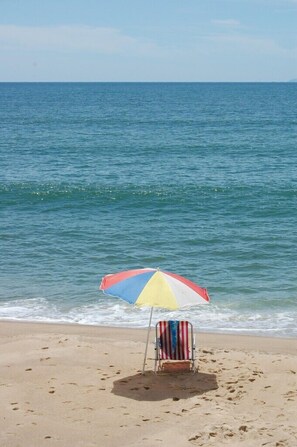 On the beach