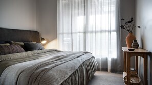 4 chambres, accès à Internet, literie fournie