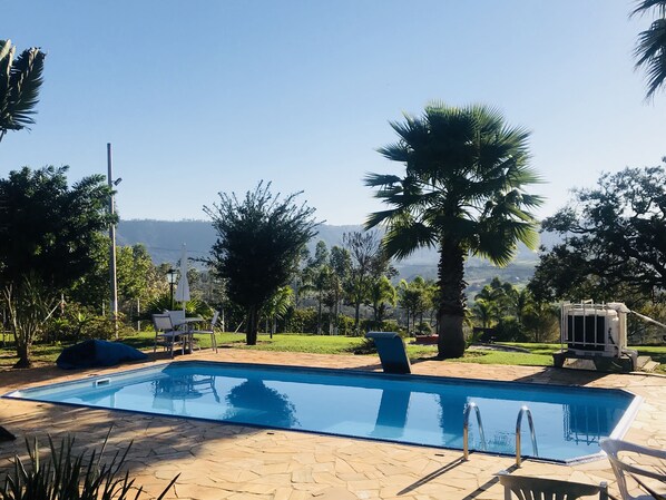 Alberca al aire libre 