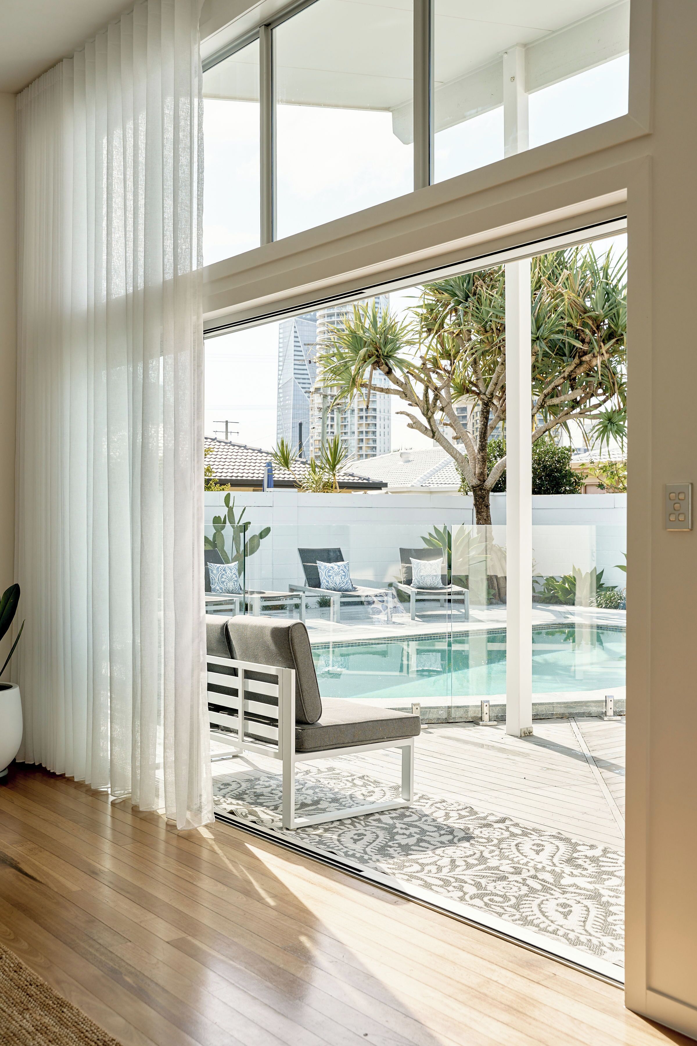 Alberca al aire libre 