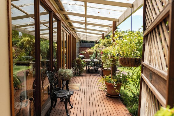 Restauration en plein air