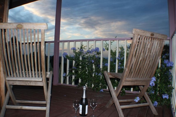 Wrap around verandah, perfect to stay cool, play & watch sunsets.