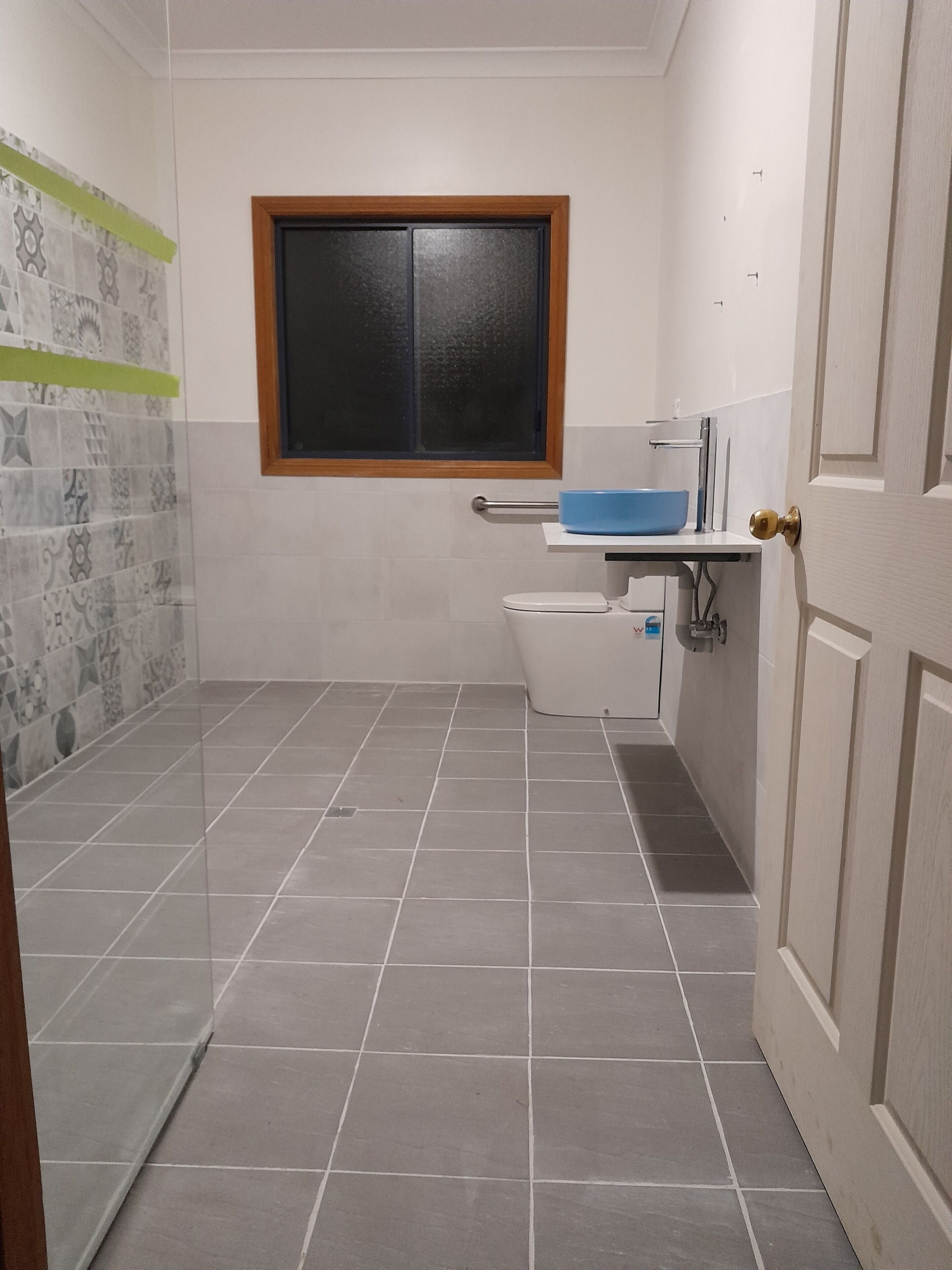 Our renovated bathroom, is wheelcahir friendly.