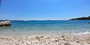 On the beach
