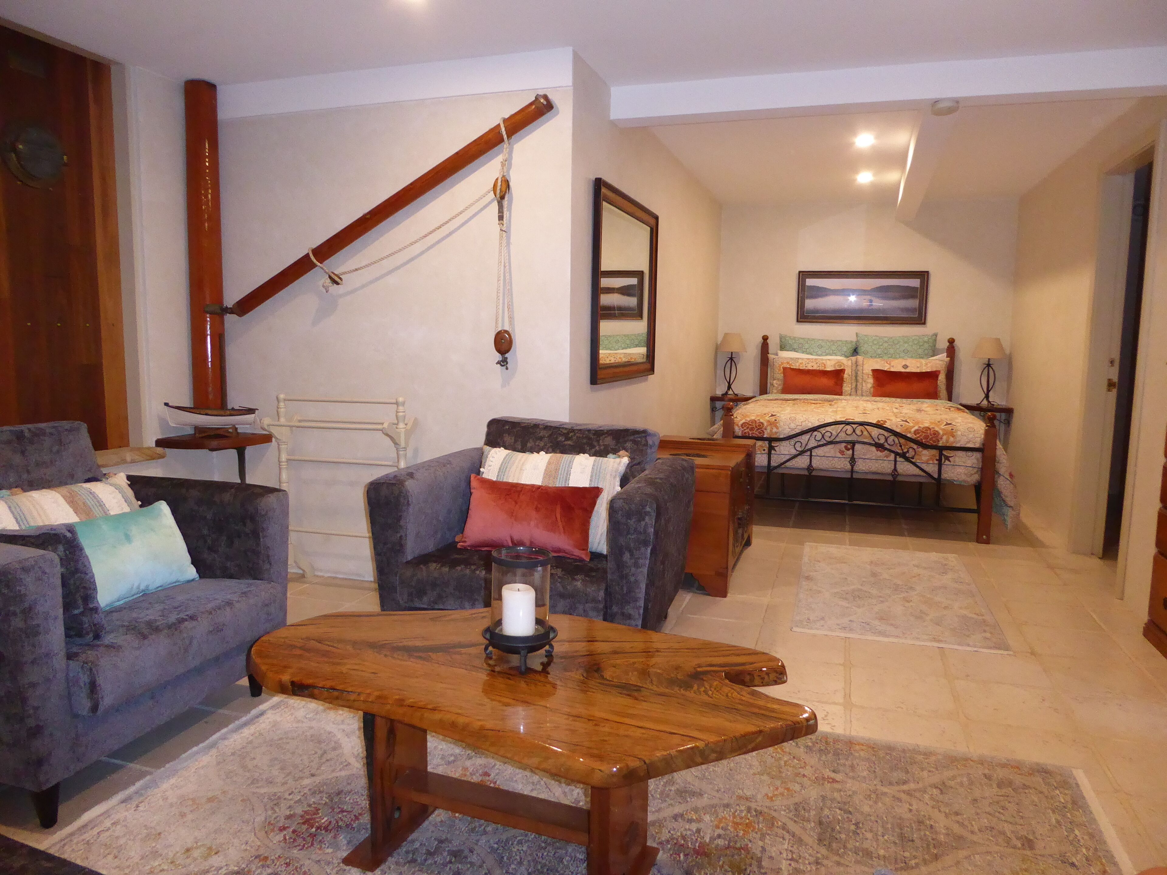 Private Studio below Stunning Heritage Cottage with own entrance