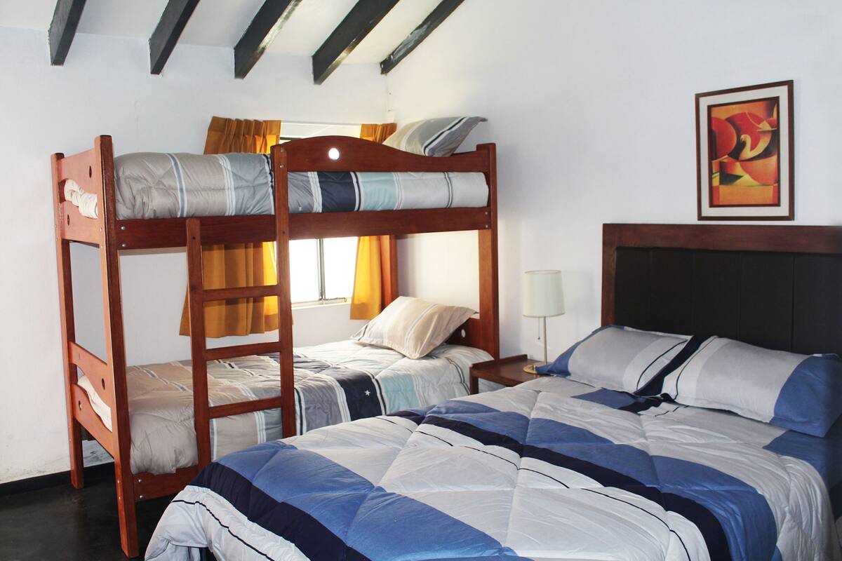 Blackout curtains, iron/ironing board (on request), free WiFi