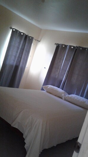 1 bedroom, iron/ironing board, travel crib, free WiFi