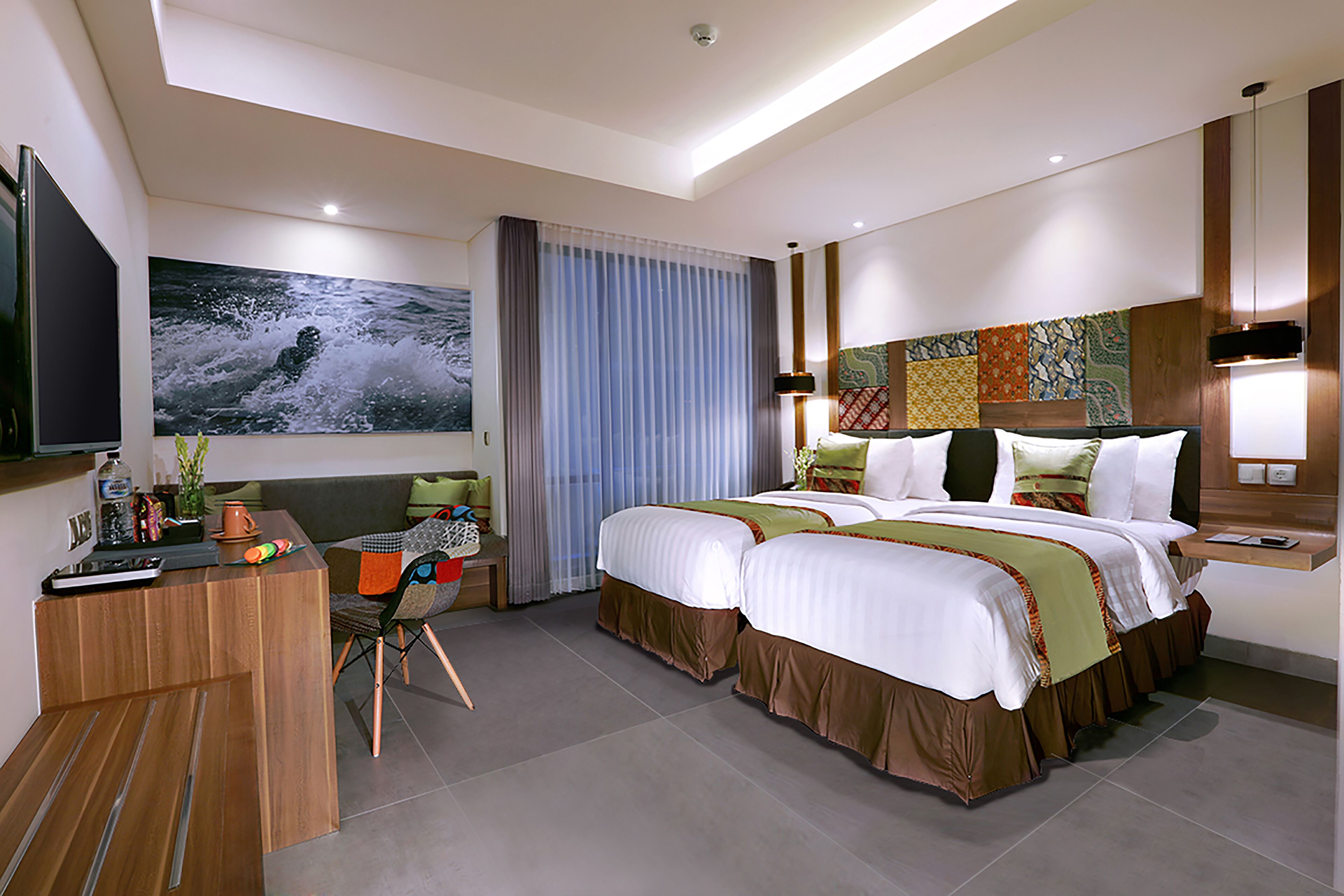 A Private Cozy room near airport and Segara Beach