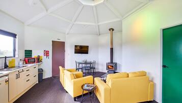 Smart TV, chimenea