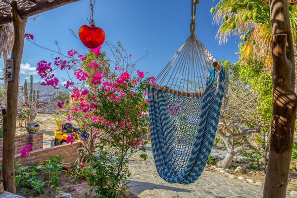 Hammock in the terrace.