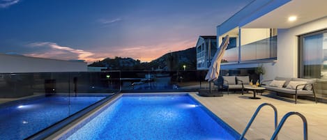 Außenpool, beheizter Pool