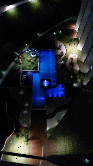 Outdoor pool - Atlantic Star 2 bed room appartment (Natal)