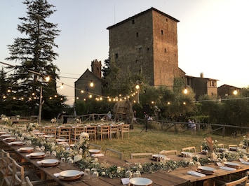 Espace banquet en plein air