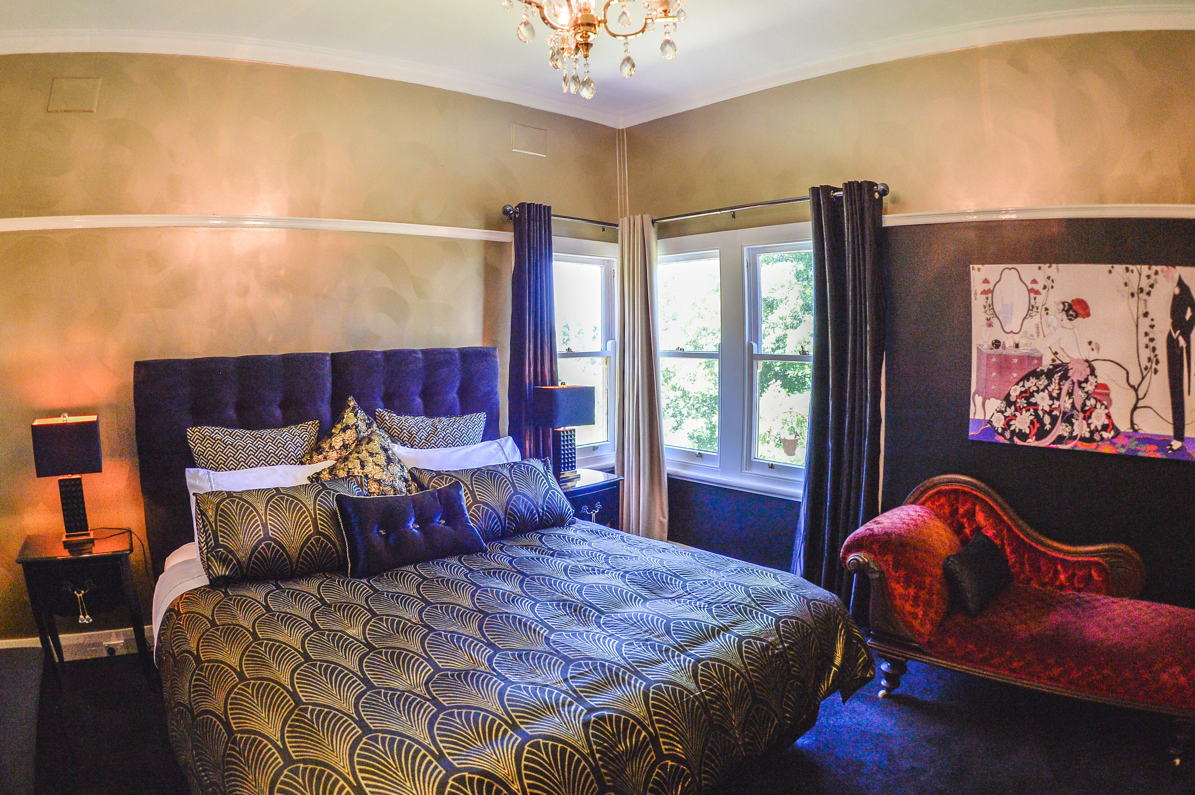 Chatelaine - Art Deco luxury entwined with Hollywood Regency