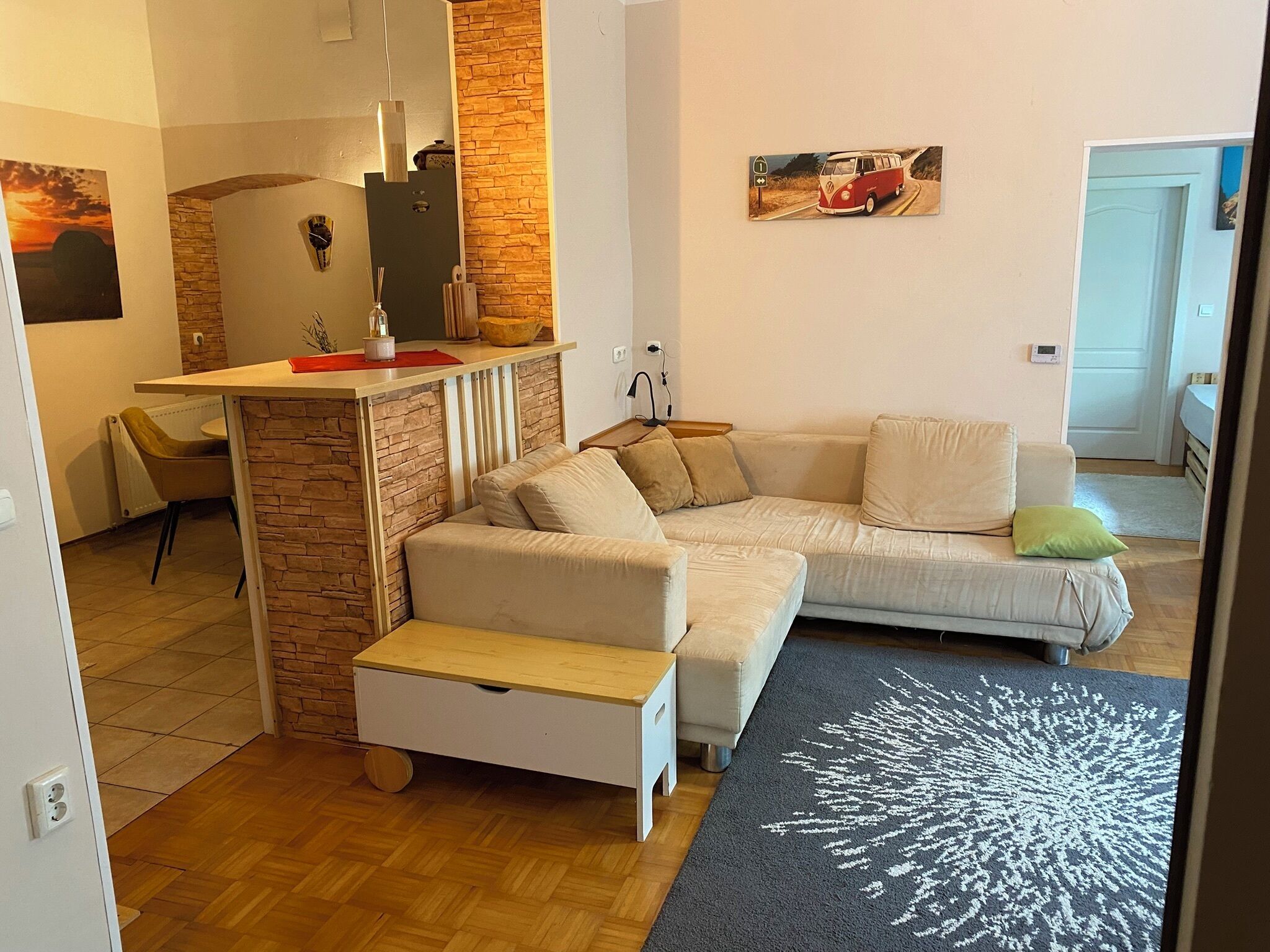 Fernseher, Stereoanlage