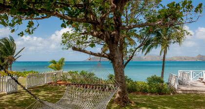 Superbe villa des Caraïbes avec accÚs direct à la plage et vues spectaculaires sur l'océan