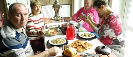 Opções para refeição