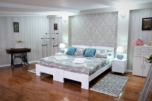 1 غرفة نوم ومكواة/لوح كي وواي فاي