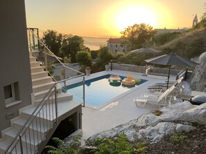 Alberca al aire libre 