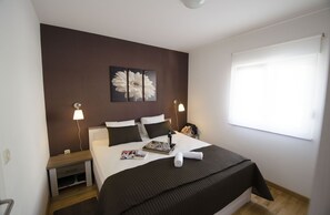 1 makuuhuone, silitysrauta/-lauta, ilmainen Wi-Fi, vuodevaatteet