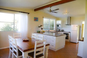 Fridge, oven
