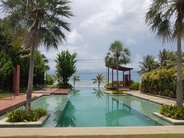 Alberca al aire libre