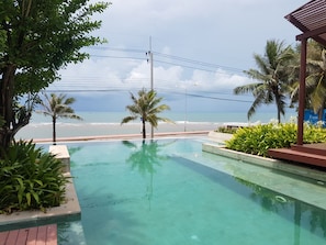 Alberca al aire libre