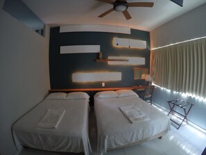 1 غرفة نوم ومكواة/لوح كي وواي فاي مجانًا وملاءات أسرّة