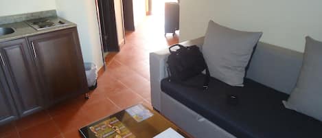 Flat-screen TV, table tennis