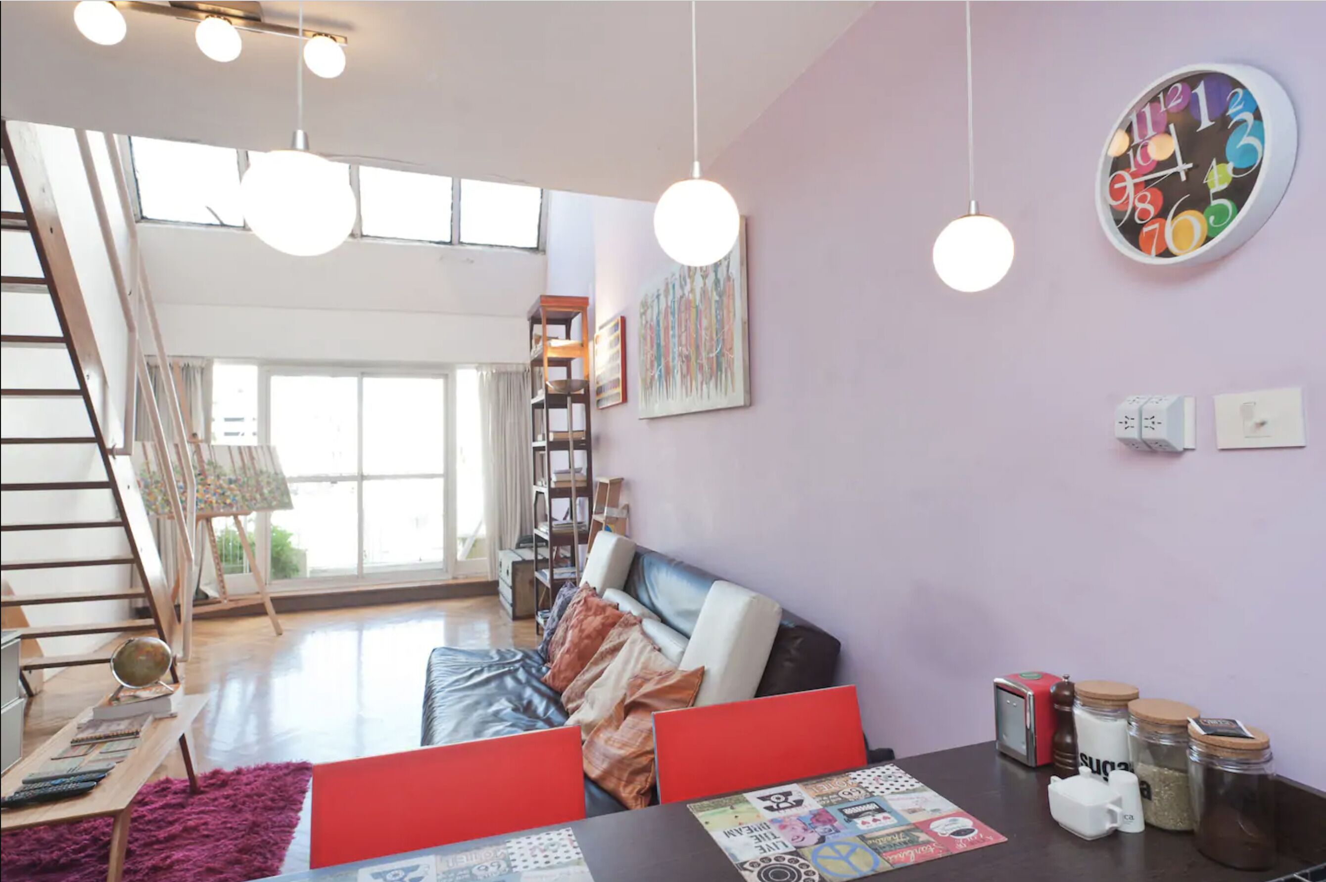 Historical & Luminous Duplex Downtown with Balcony