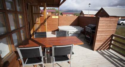 A quiet place right by the river Blanda