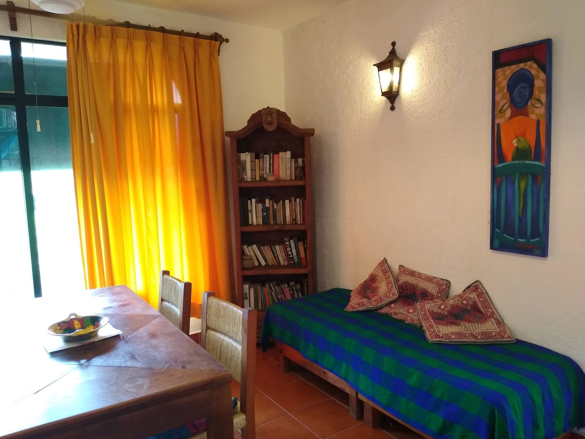 Walk to La Ropa from this one-bedroom apartment