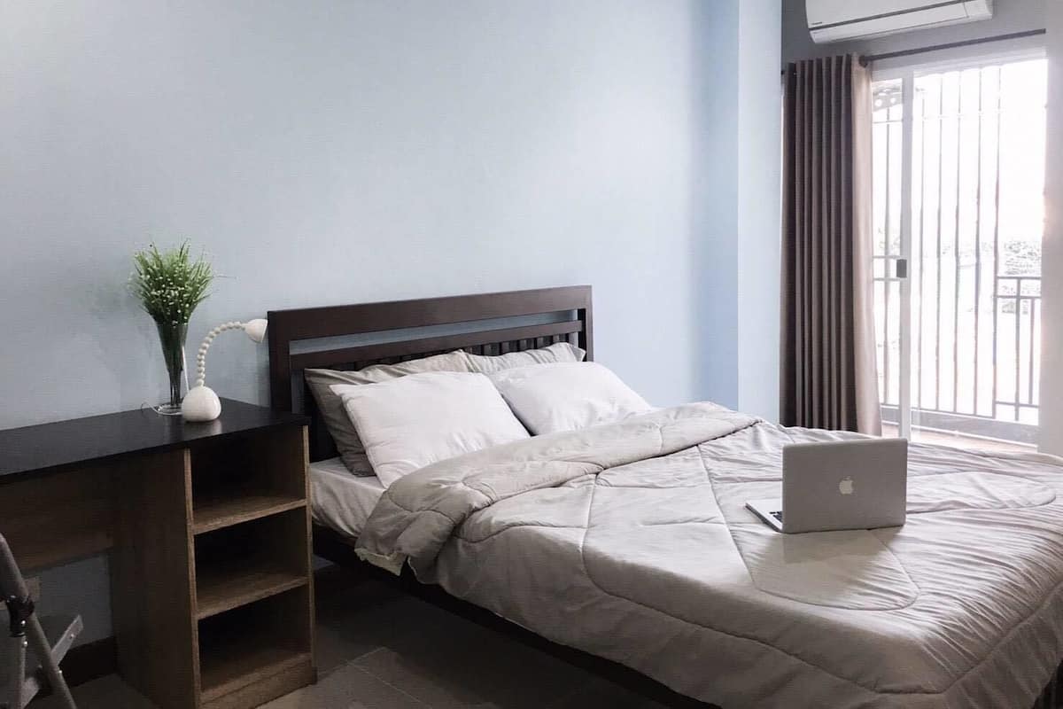 Standardzimmer | Schreibtisch, schallisolierte Zimmer, kostenloses WLAN, Bettwäsche