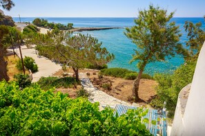 Blick von der Unterkunft