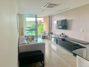 TV, video games, DVD player, table football