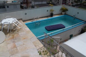 Pool - Coverage of Dreams wonderful view! Pool and Barbecue! 2 parking spaces! (Guarujá)