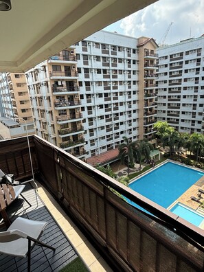 Pool - Cosy Home with Pool Access near Train & Bus Stations, up to 4pax. (Quezon City)