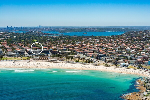 Beach nearby, beach towels