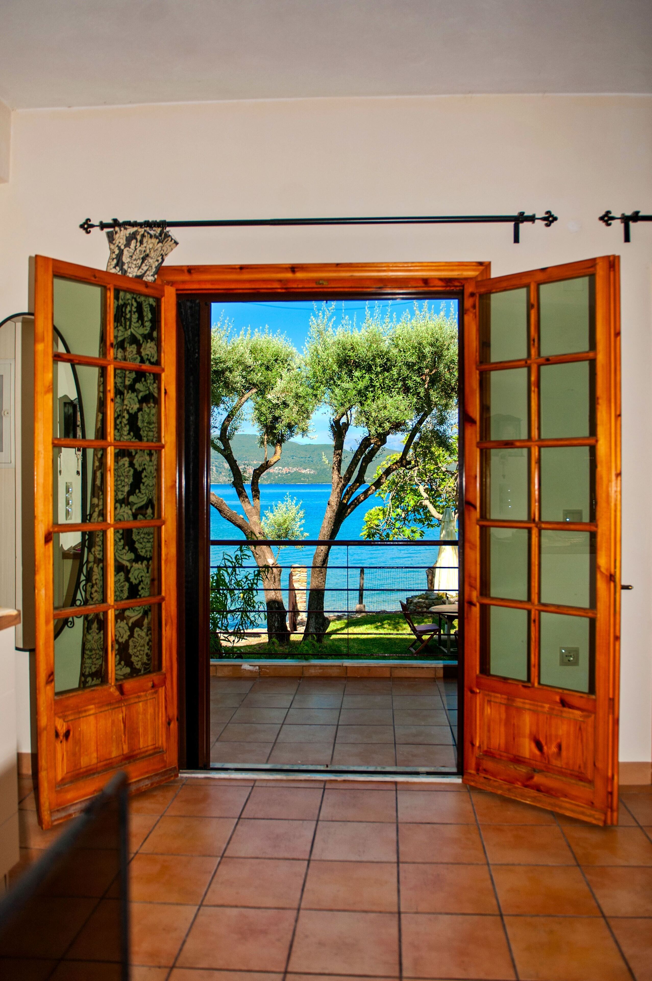 Vue depuis l’hébergement