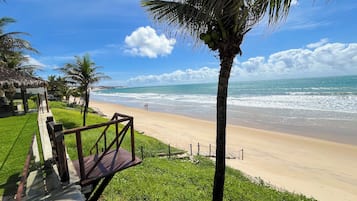 En la playa