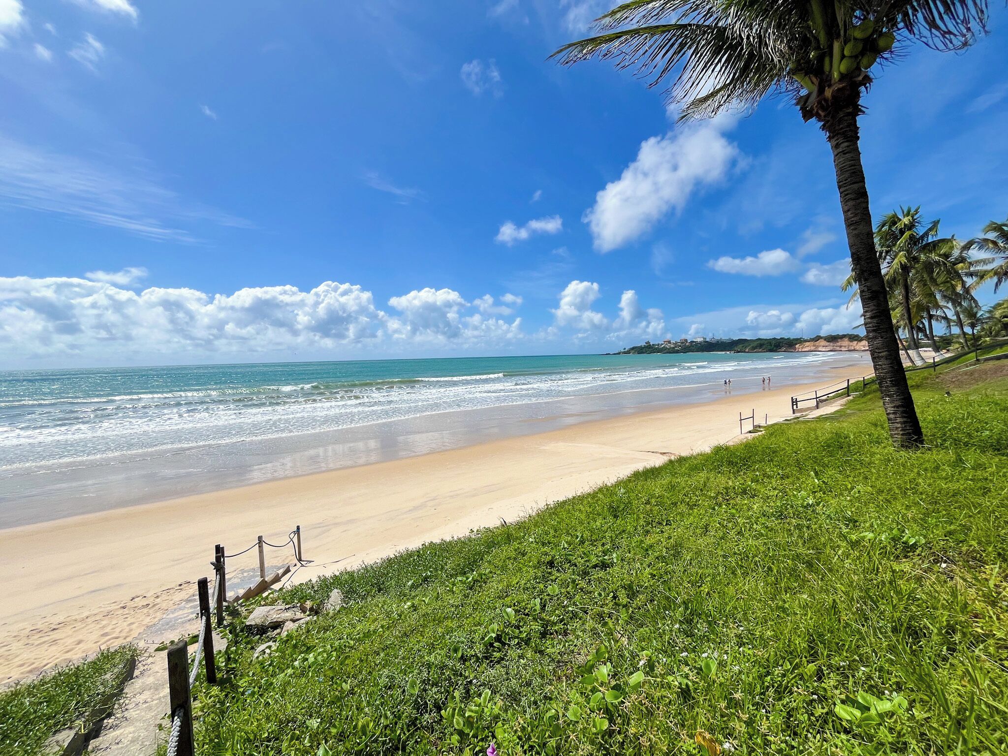 Na praia 