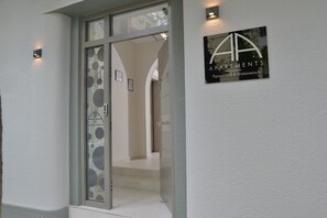 Entrada de la propiedad