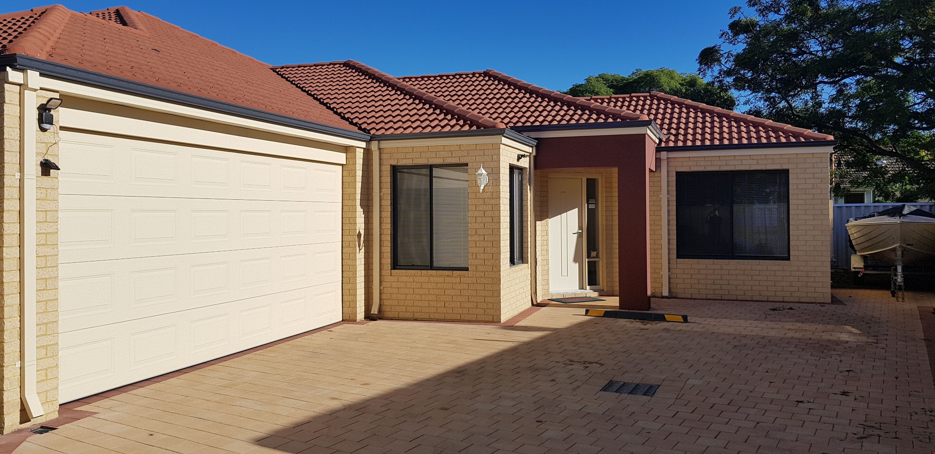 Master bedroom great for layover from flights