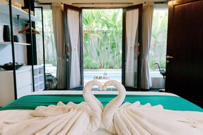 3 bedrooms, in-room safe, iron/ironing board, WiFi - Cozy Villa Bali in Quiet Area Suitable For Group And Family (Jimbaran)