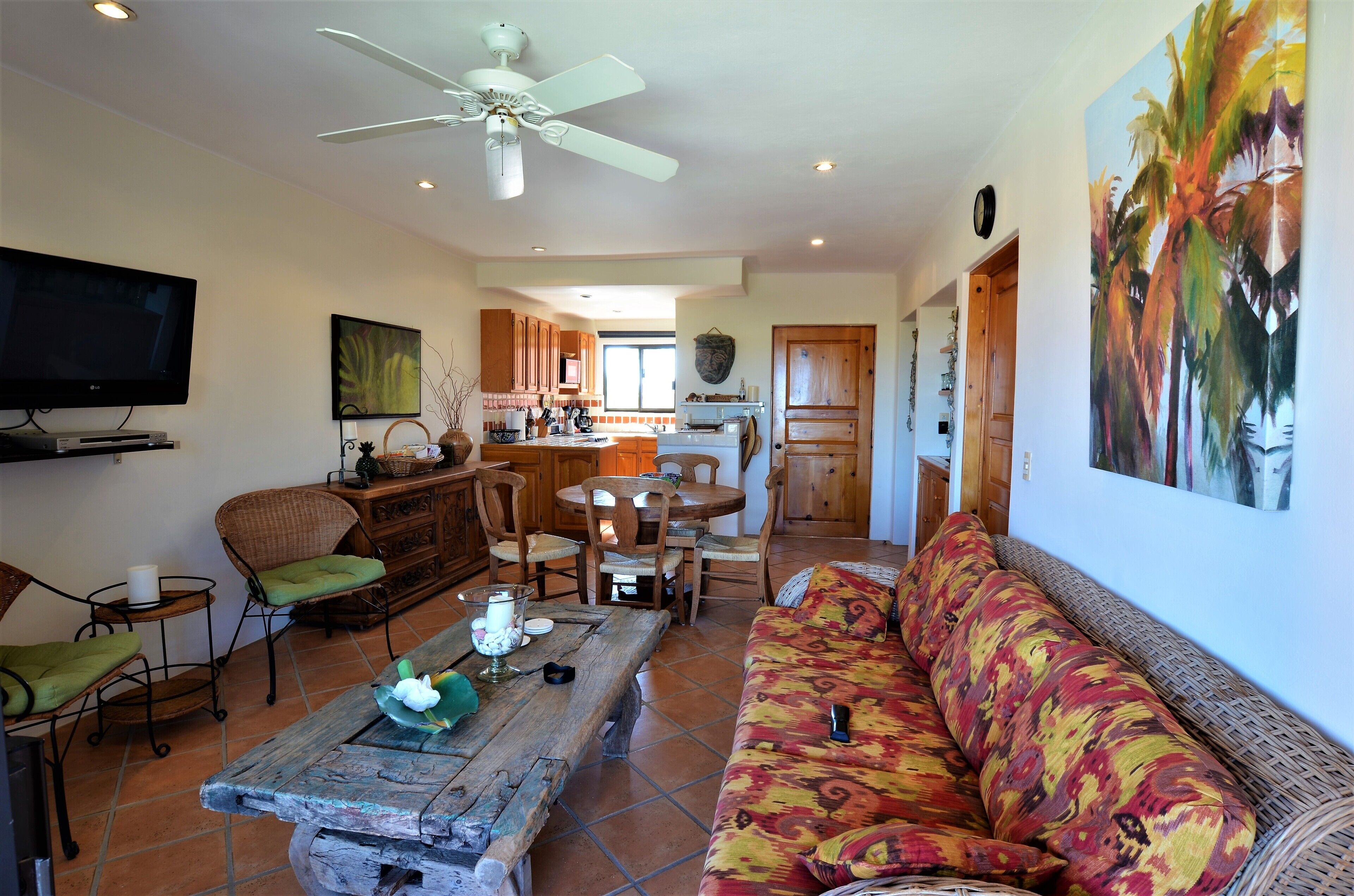 2 Bedroom 2 Bath with Ocean View at Cabo Bello Gated community  close to a beach