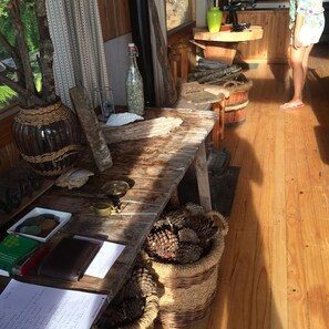 Outdoor dining