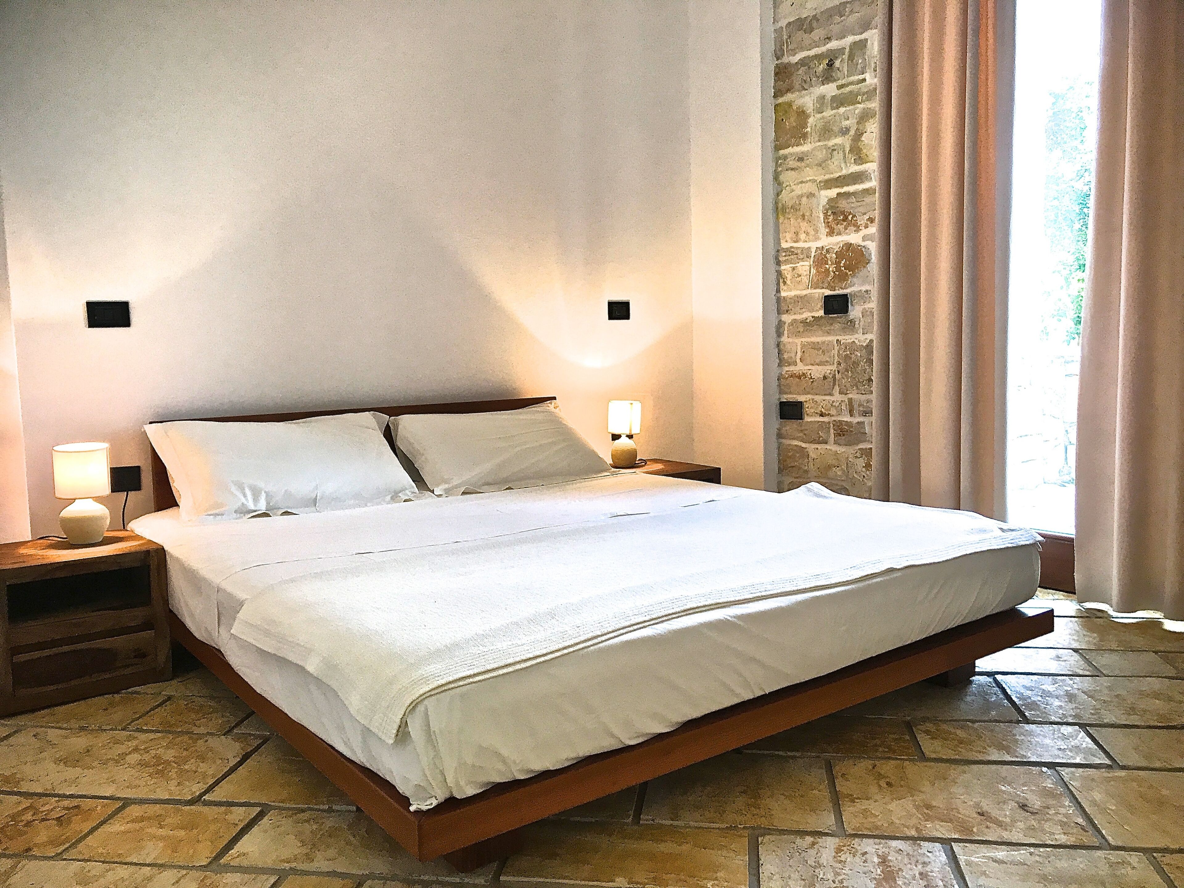 Villa for 14 , nestled in a 2-acre olive garden with beach just 30 steps awa