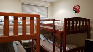 2 bedrooms, desk, iron/ironing board, bed sheets - ALTO 203.Central in position right on Athletes walk, next door to Abom and 2 mins to Foodworks. (Mt Buller)